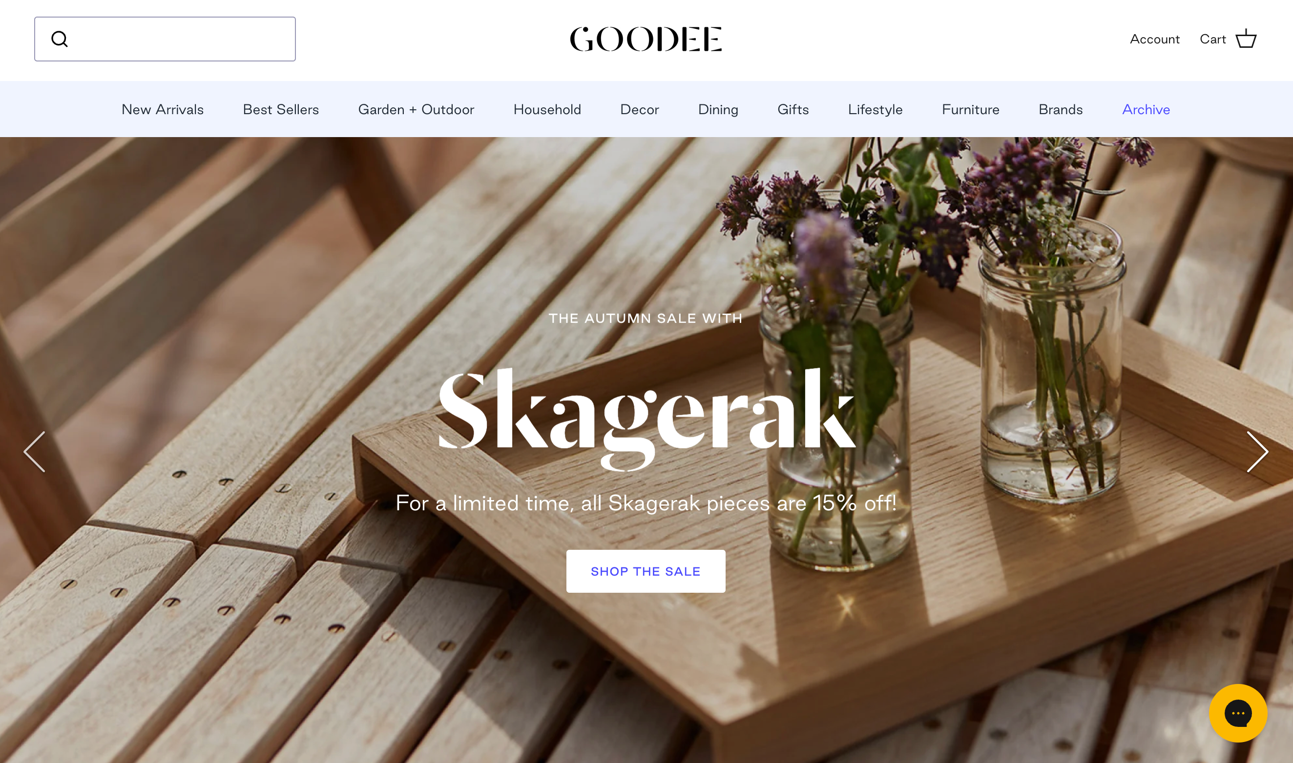 GOODEE Shopify storefront homepage